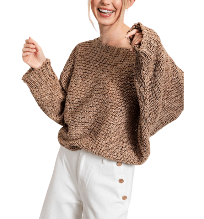 Allison Loose Fit Knit Sweater
