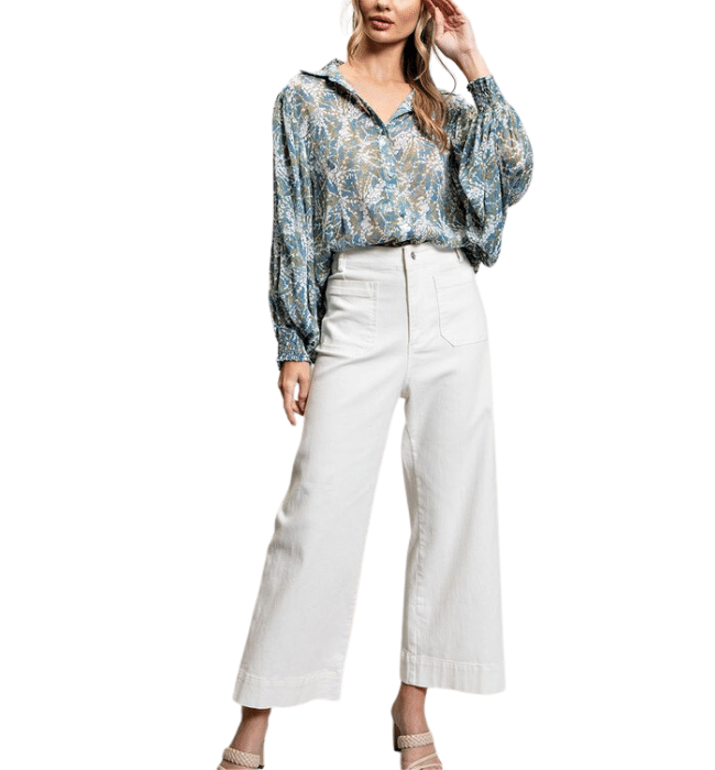 Joelle Printed Blouse