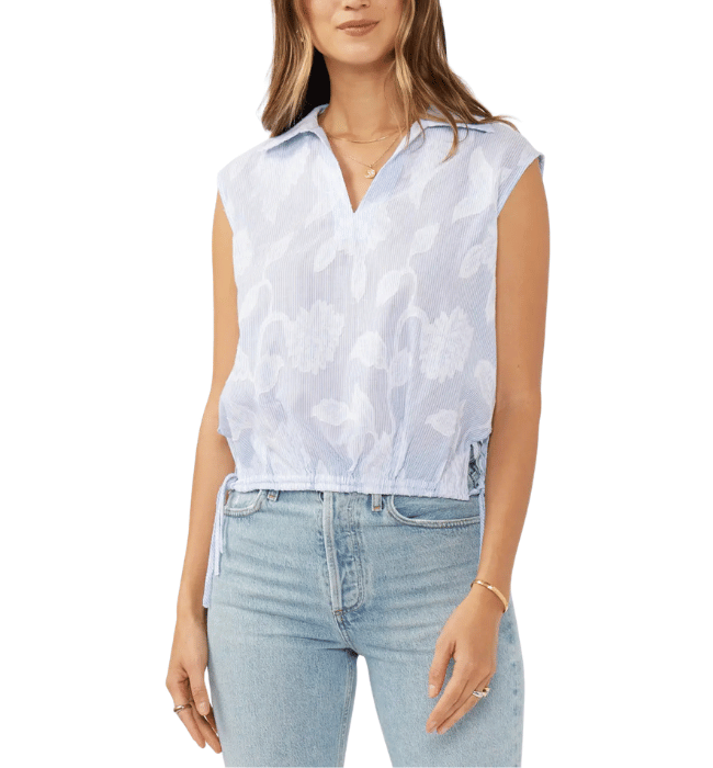 Devin Striped Blouse