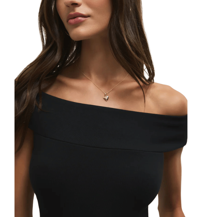 (Z SUPPLY) Second Skin Off Shoulder Top