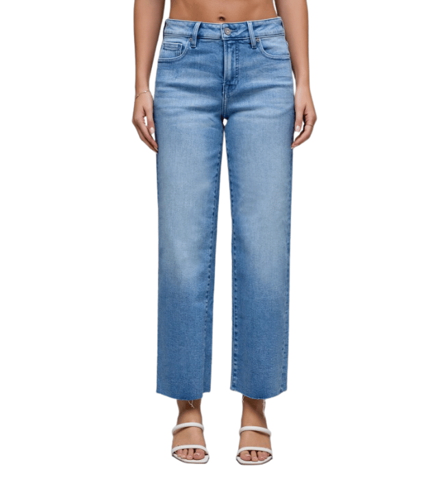 Britney Cropped Classic Straight Leg