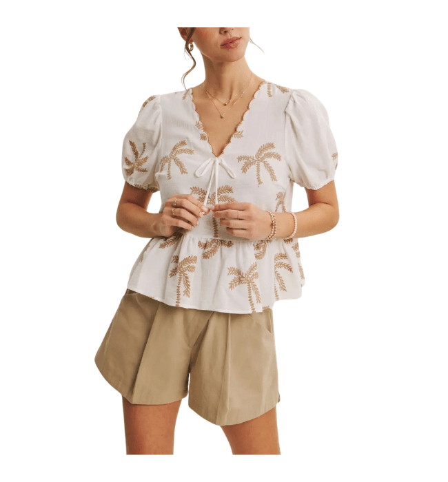 Alex Embroidered Blouse