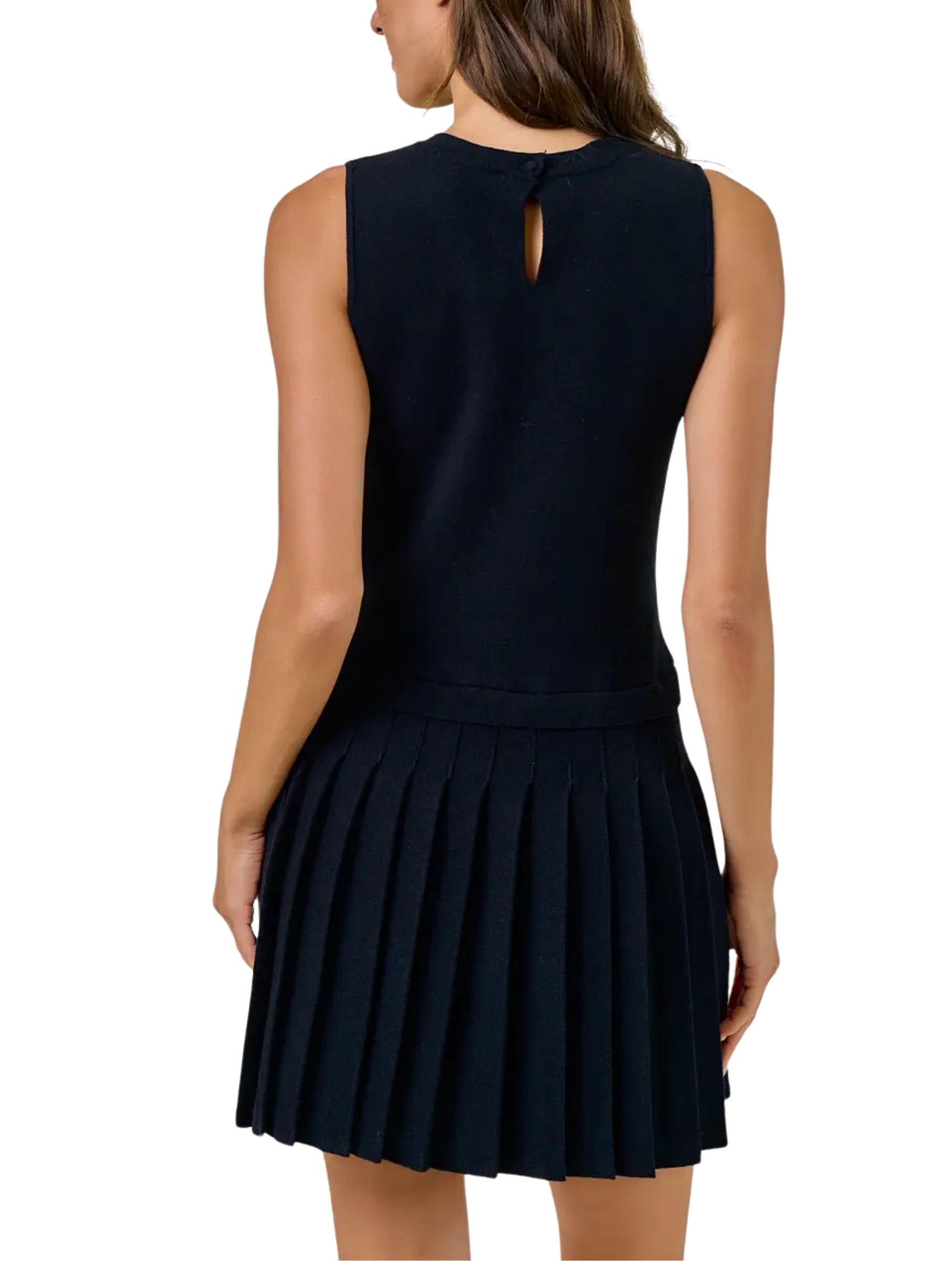 Blaire Pleated Mini Dress