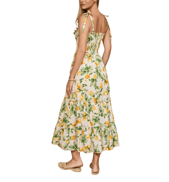 Louisa Lemon Dress