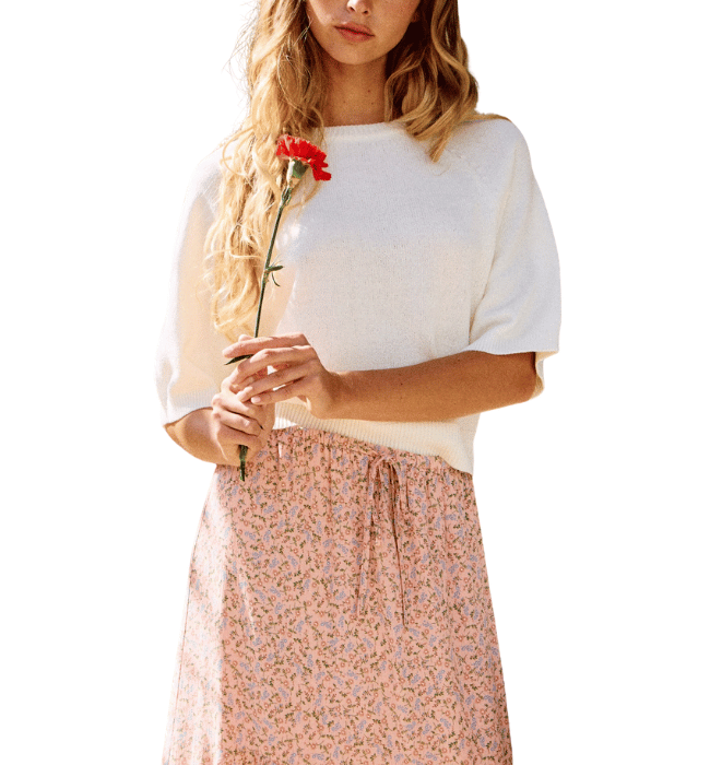 Gia Raglan Sleeve Knit Top