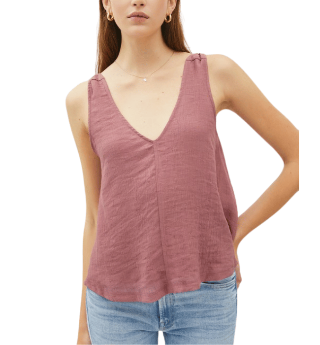 Theresa Knot Shoulder Tank