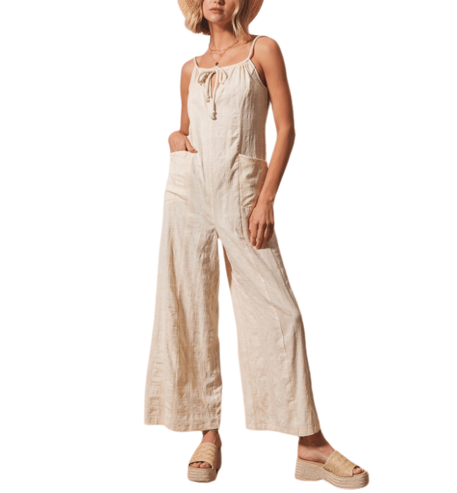 Kendra Textured Jumpsuit