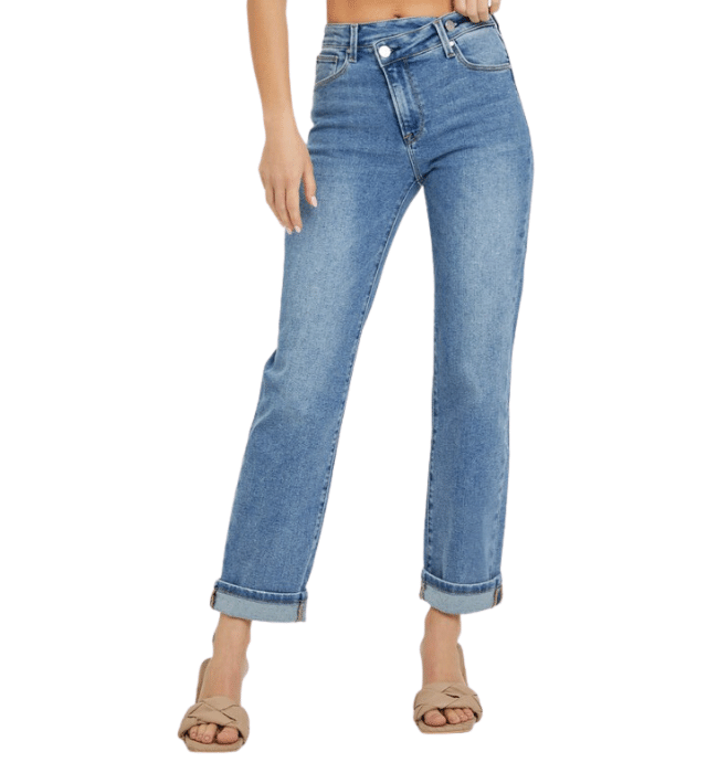 Nevada Crossover Straight Leg Denim