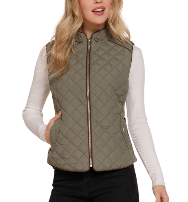 Olympia Quilted Vest