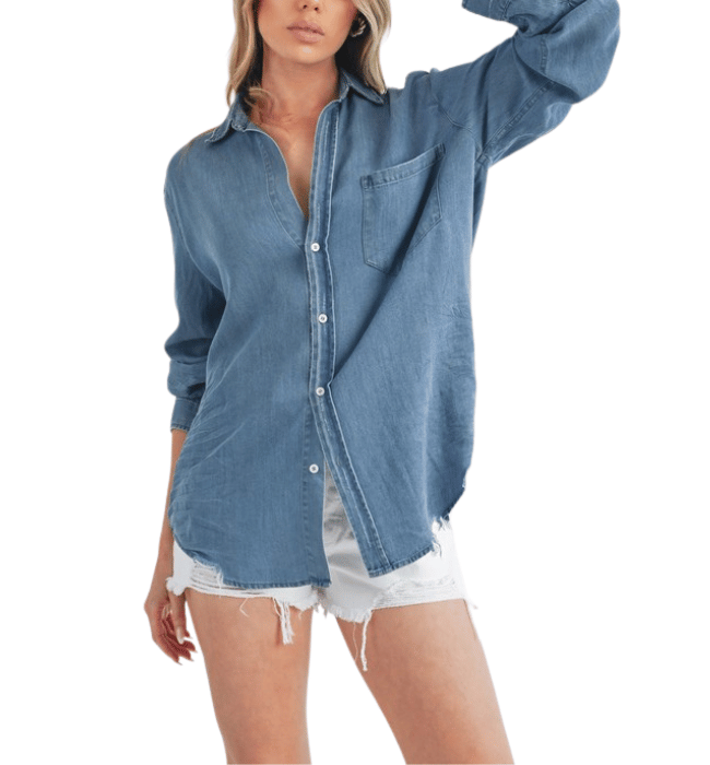 Blair Denim Button Down