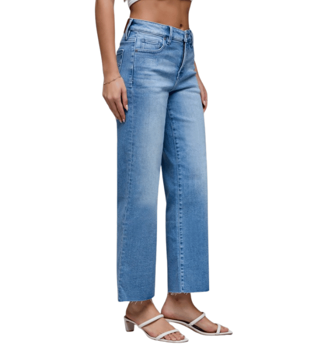 Britney Cropped Classic Straight Leg