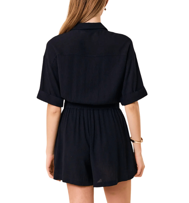 Aimee Drawstring Romper