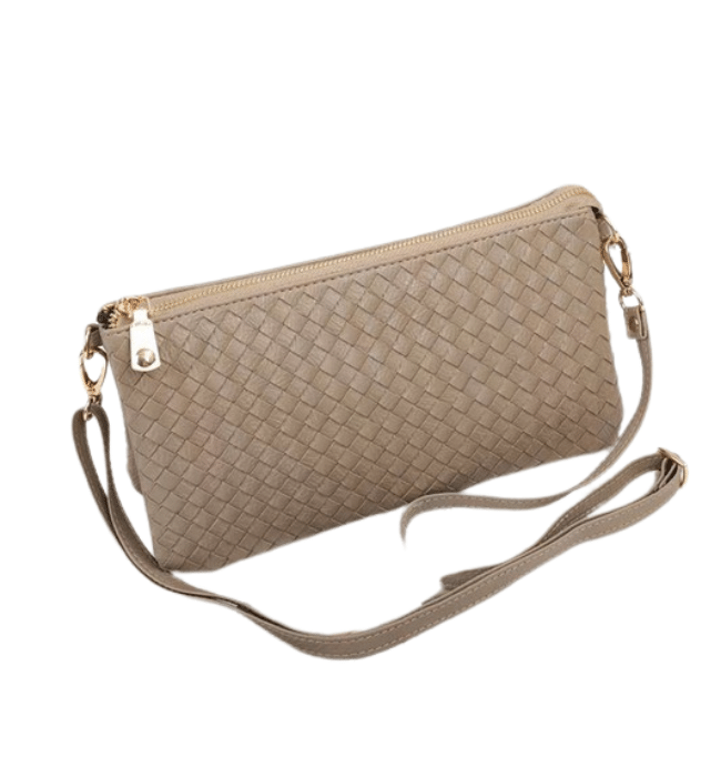 All In One Woven Clutch