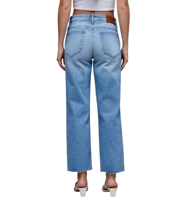 Britney Cropped Classic Straight Leg