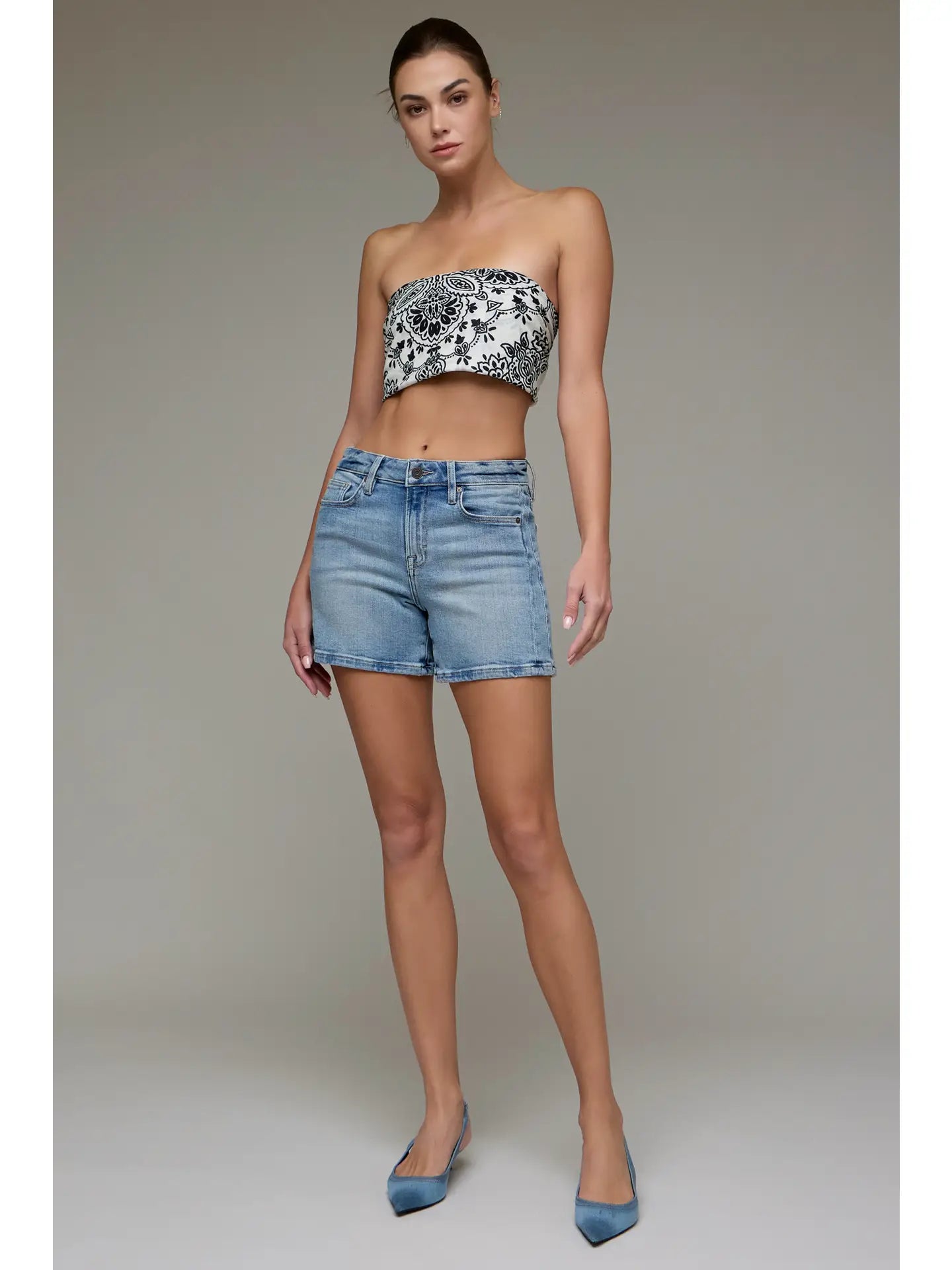 Ava High Rise A Line Short