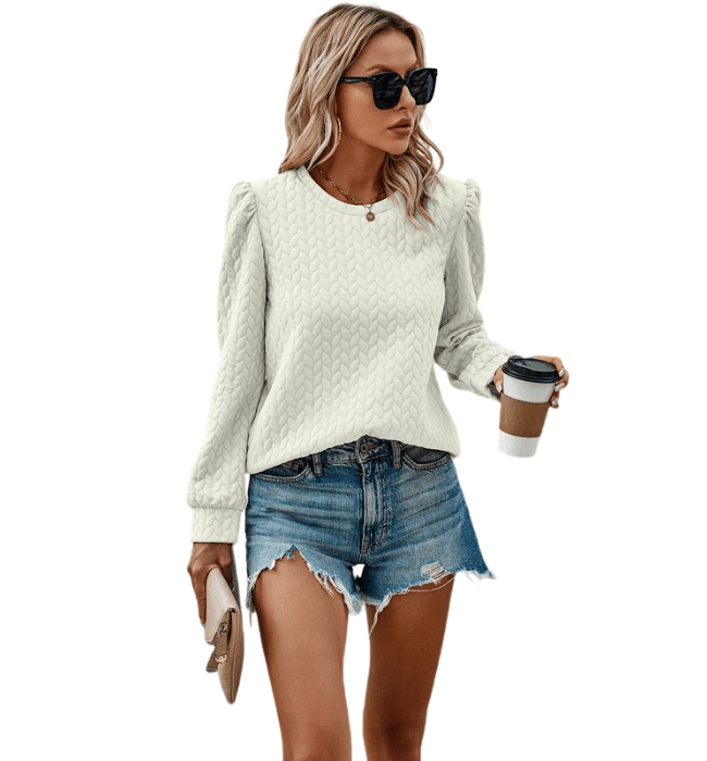 Juliet Textured Pullover
