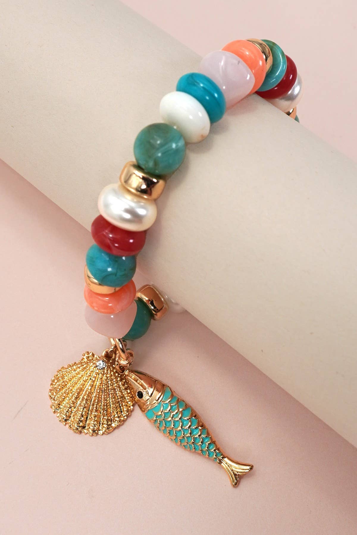Fish Charm Bracelet