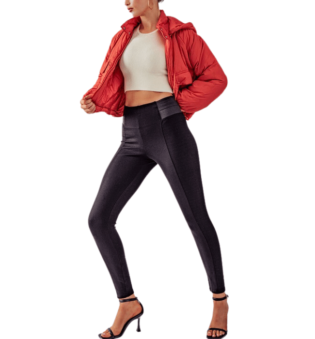 Friends Black Elevated Skinny Pant