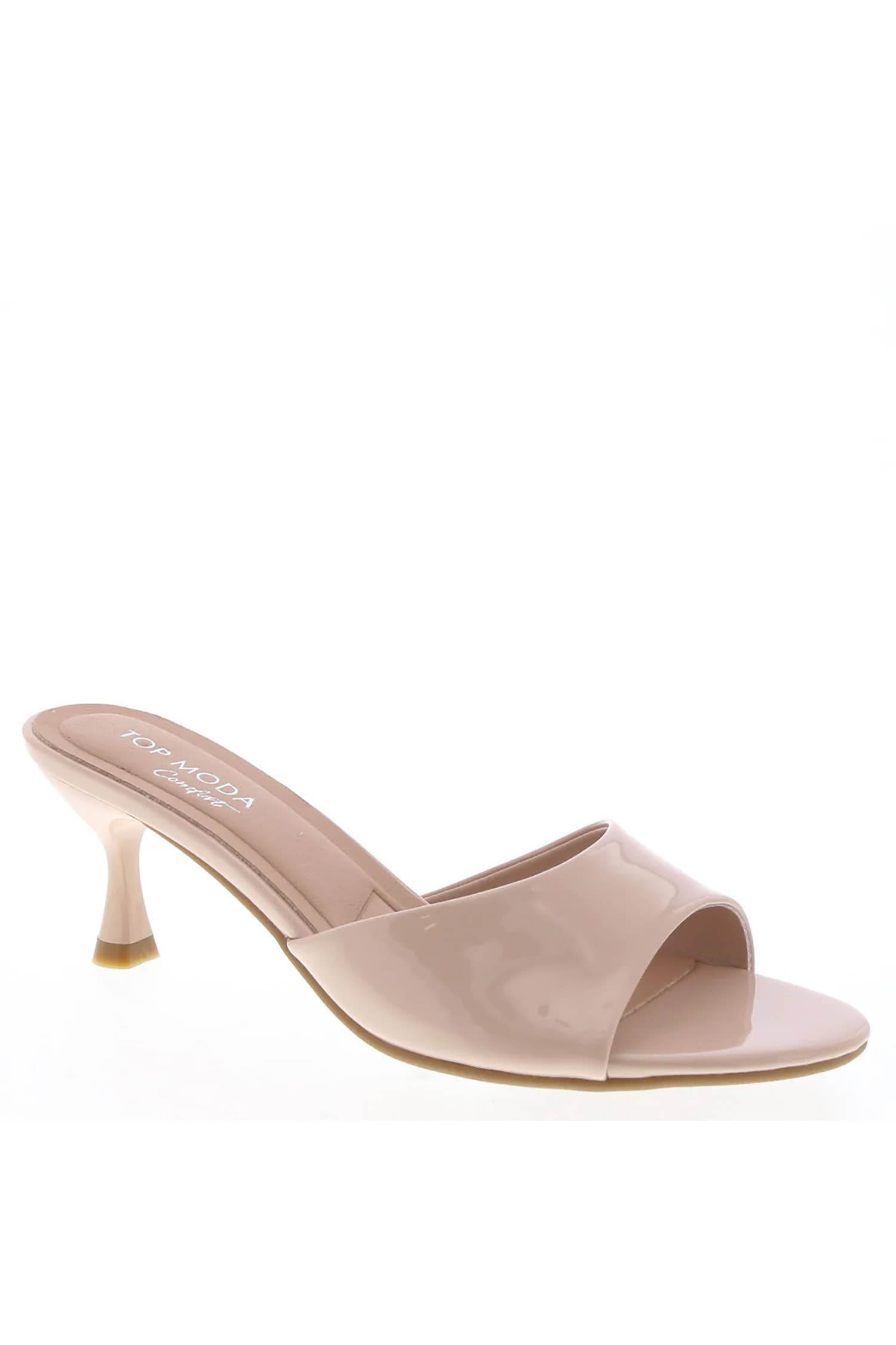Vegan Leather Kitten Heel