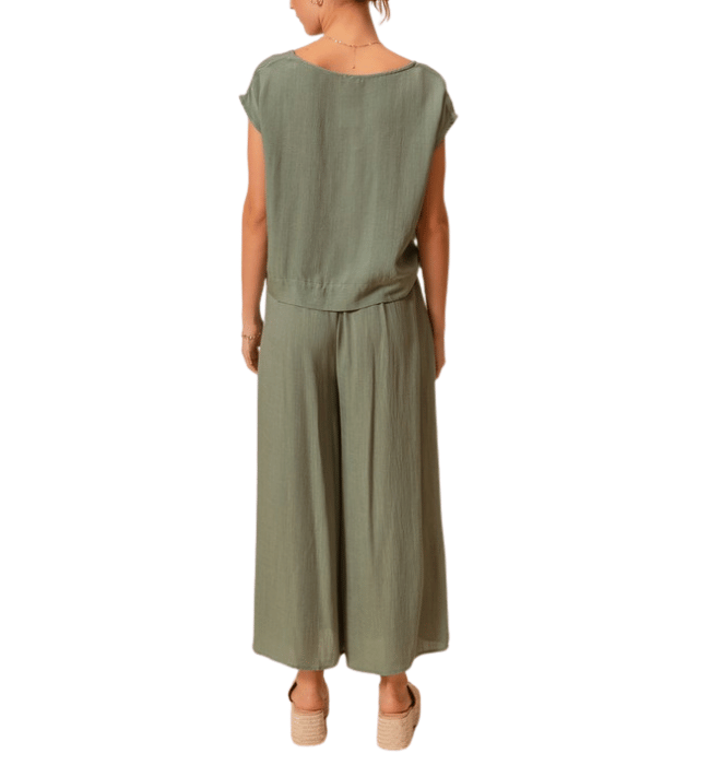 Shay Olive Green Top