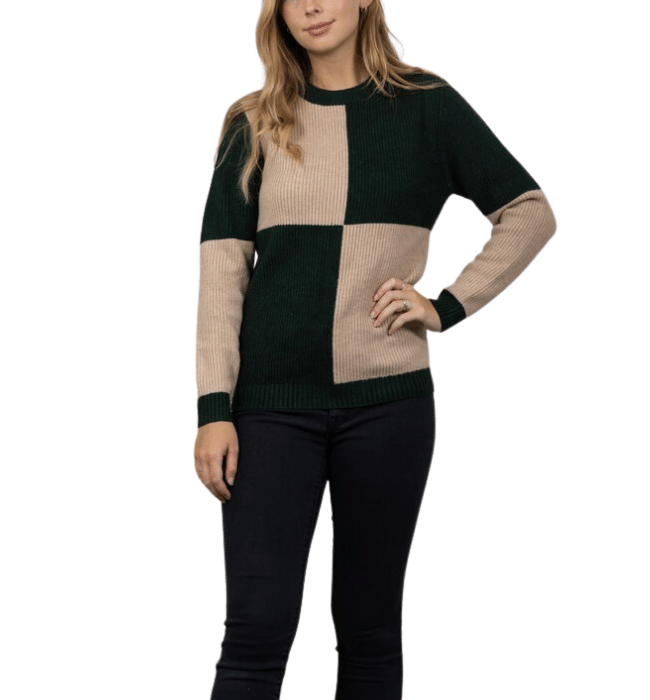 Prescott Color Block Sweater