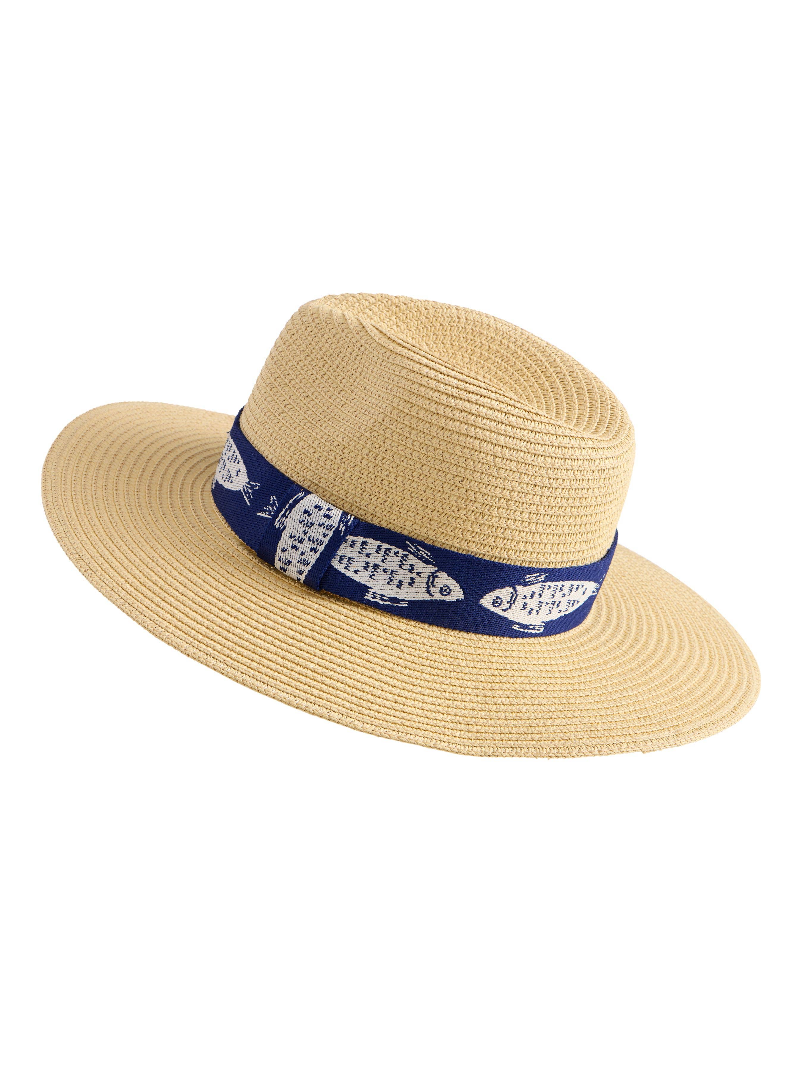 Fisher Hat + Tote Set Navy