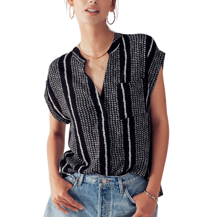 Dixon Bohemian Notched Top