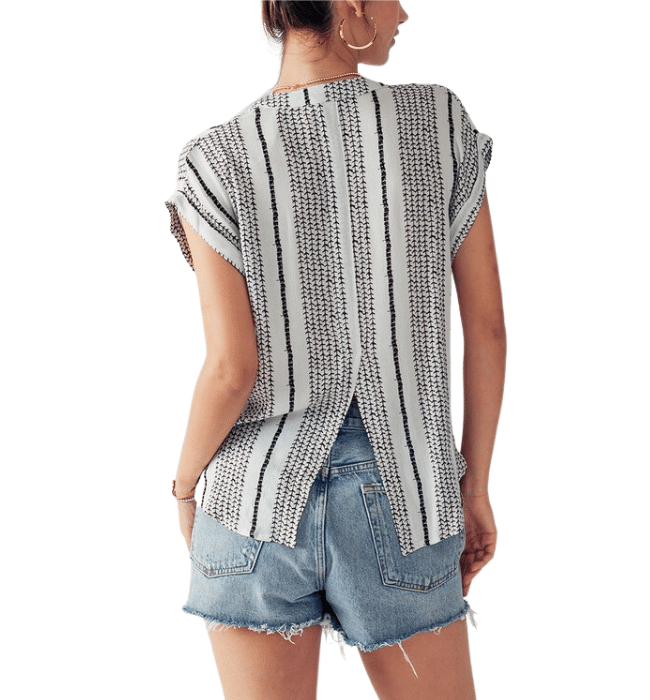 Dixon Bohemian Notched Top