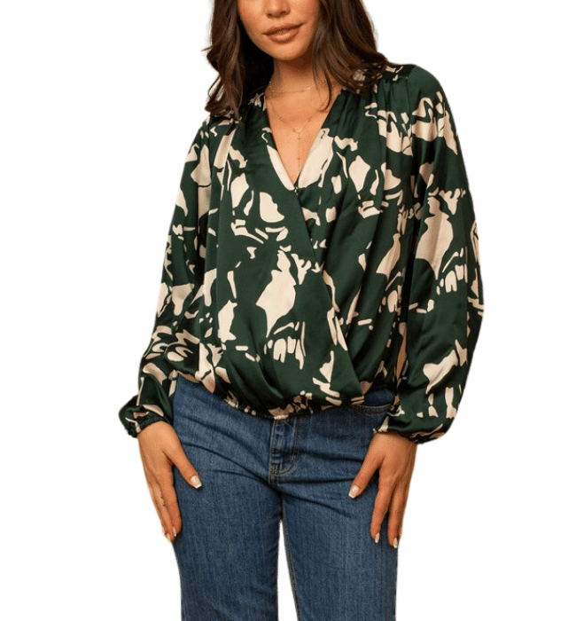 Chelsea Abstract Print Blouse