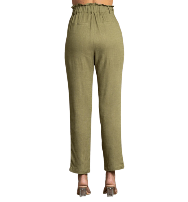 Holly Linen Ankle Pants