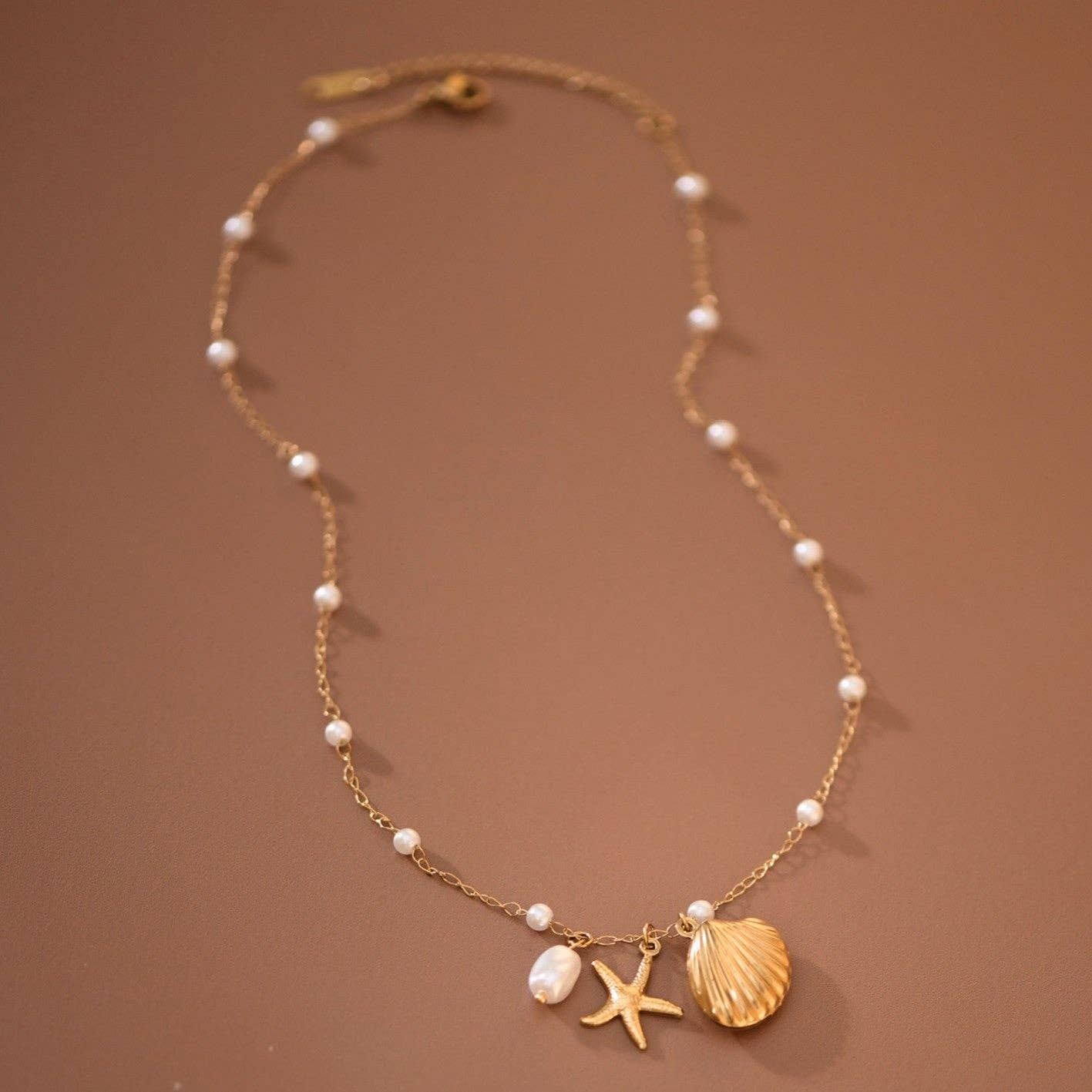 18K Gold PVD Plated Waterproof Stainless Steel Chain Necklace