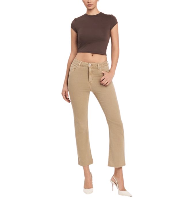 Emery High Rise Cropped Bootcut