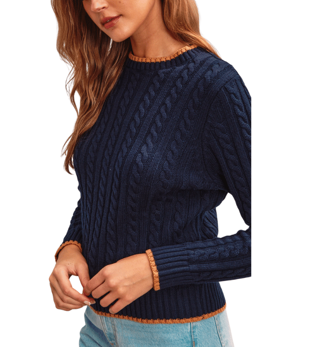 Aspen Cable Knit Sweater