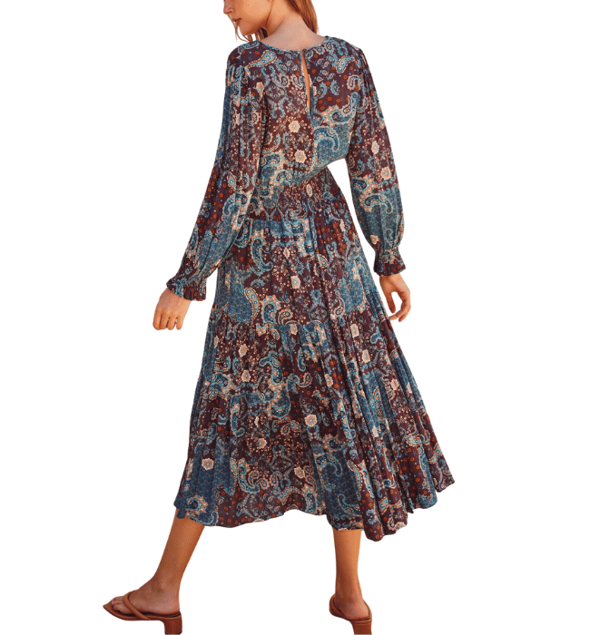 Magnolia Smocked Waist Tiered Dress