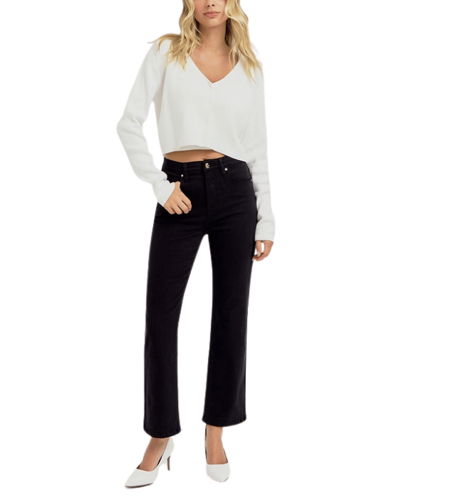 Palmer Black Tummy Control Jeans