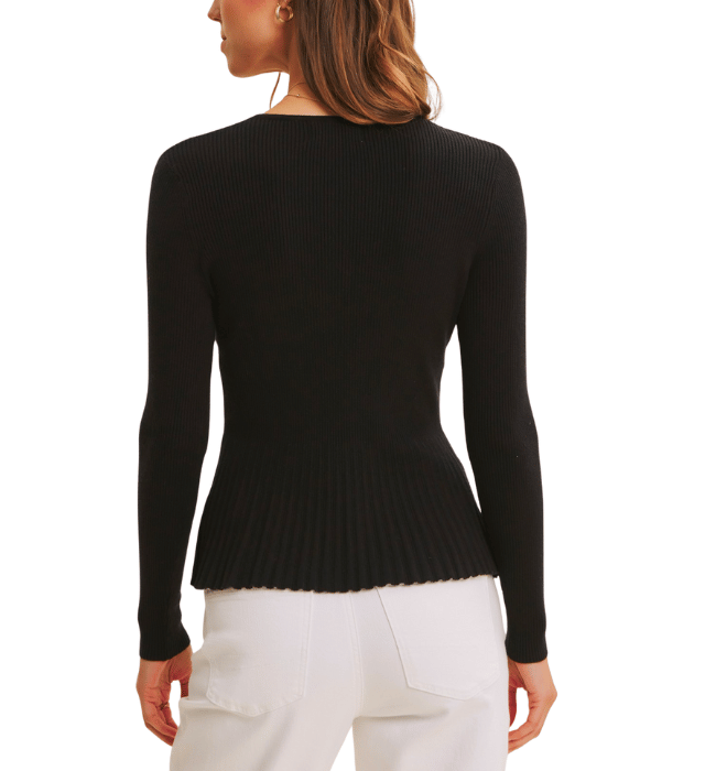 Margo Peplum Sweater