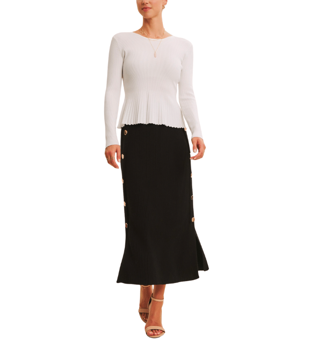 Margo Peplum Sweater