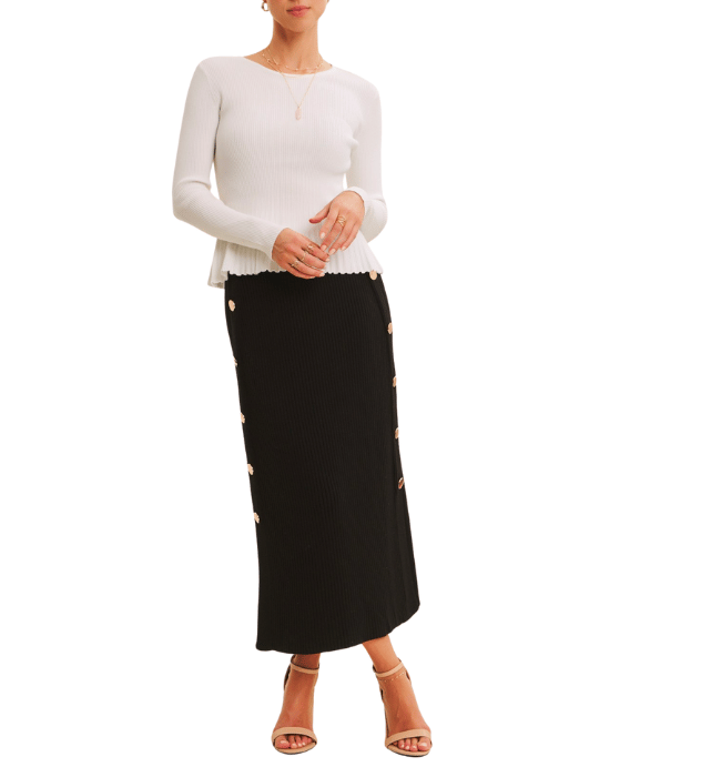 Margo Peplum Sweater