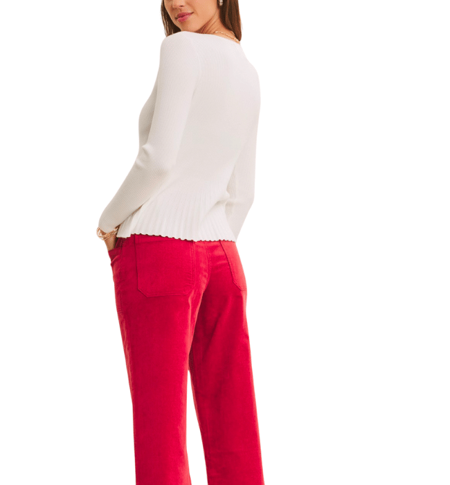 Margo Peplum Sweater