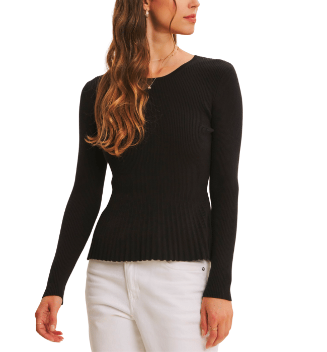 Margo Peplum Sweater