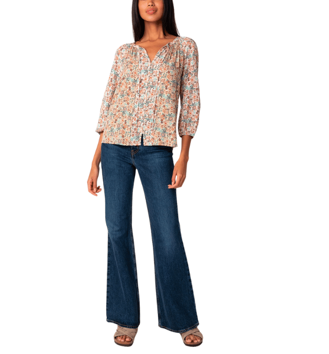 Livia Floral Top
