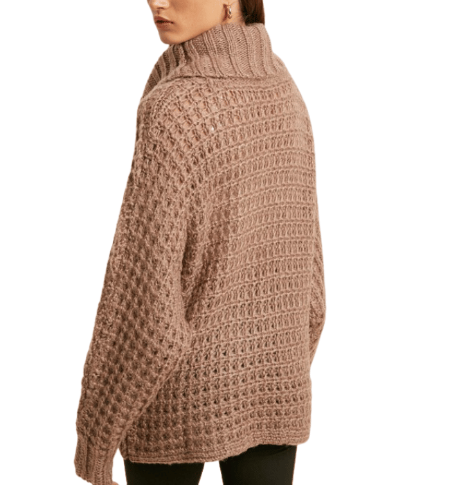 Lois Oversized Turtleneck Sweater