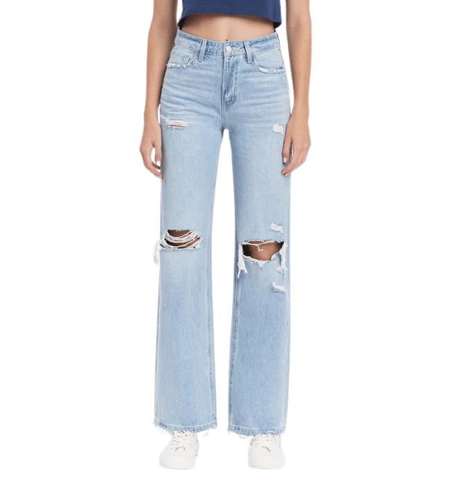 Anna 90's Distressed Jeans