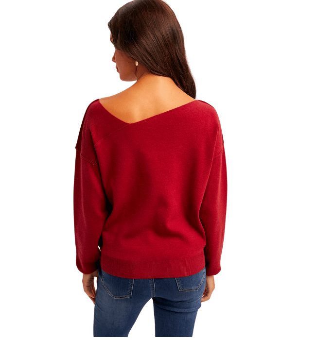Ginny Asymmetrical Sweater