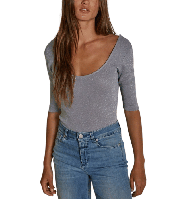 Shimmer Knit Bodysuit