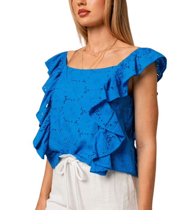 Brixton Eyelet Top