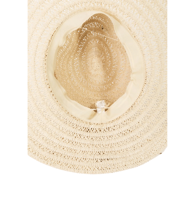 Straw Braided Ribbon Strap Sun Hat