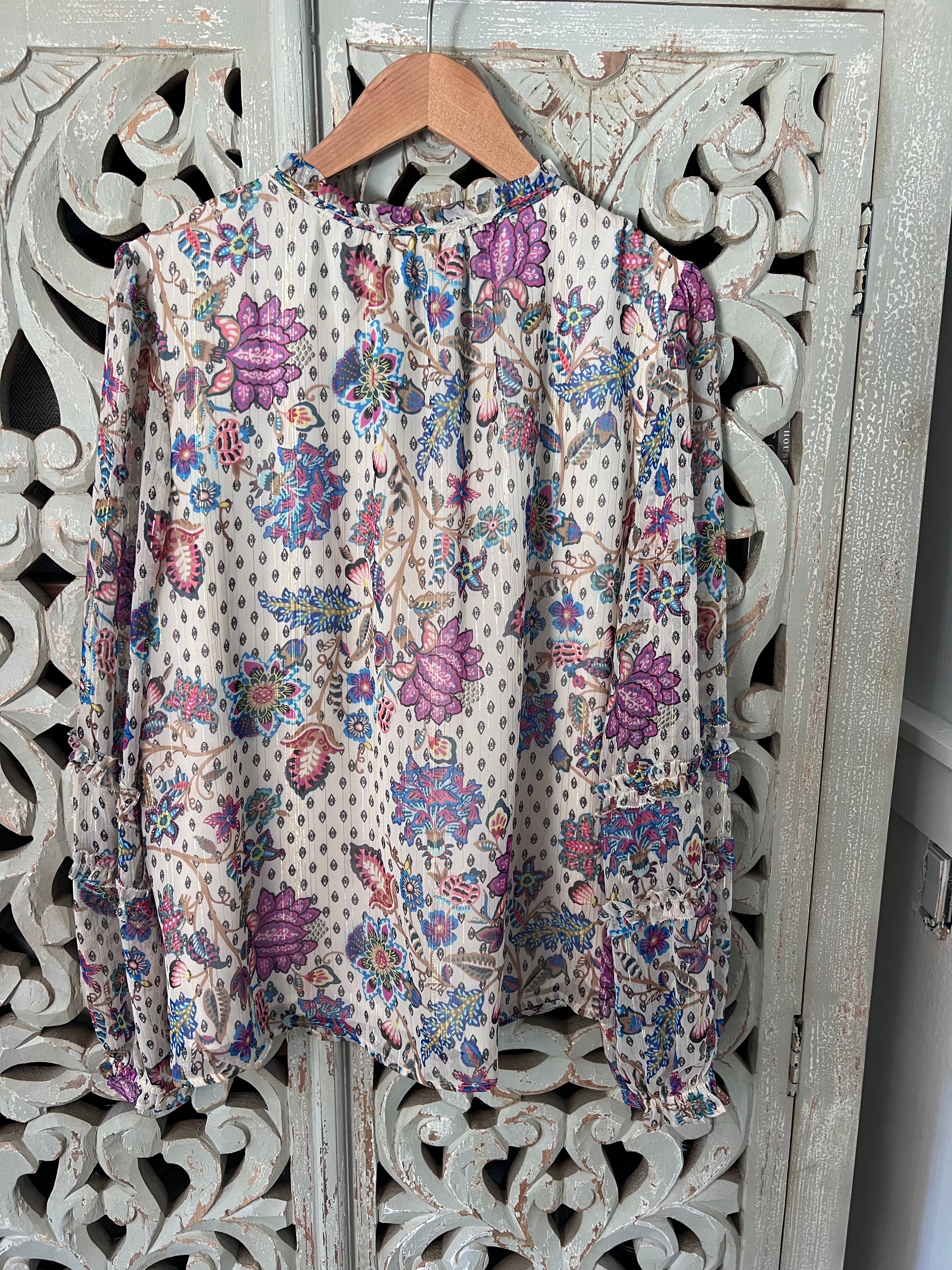 LOFT Paisley top NWT, Size XL (RESTYLE)