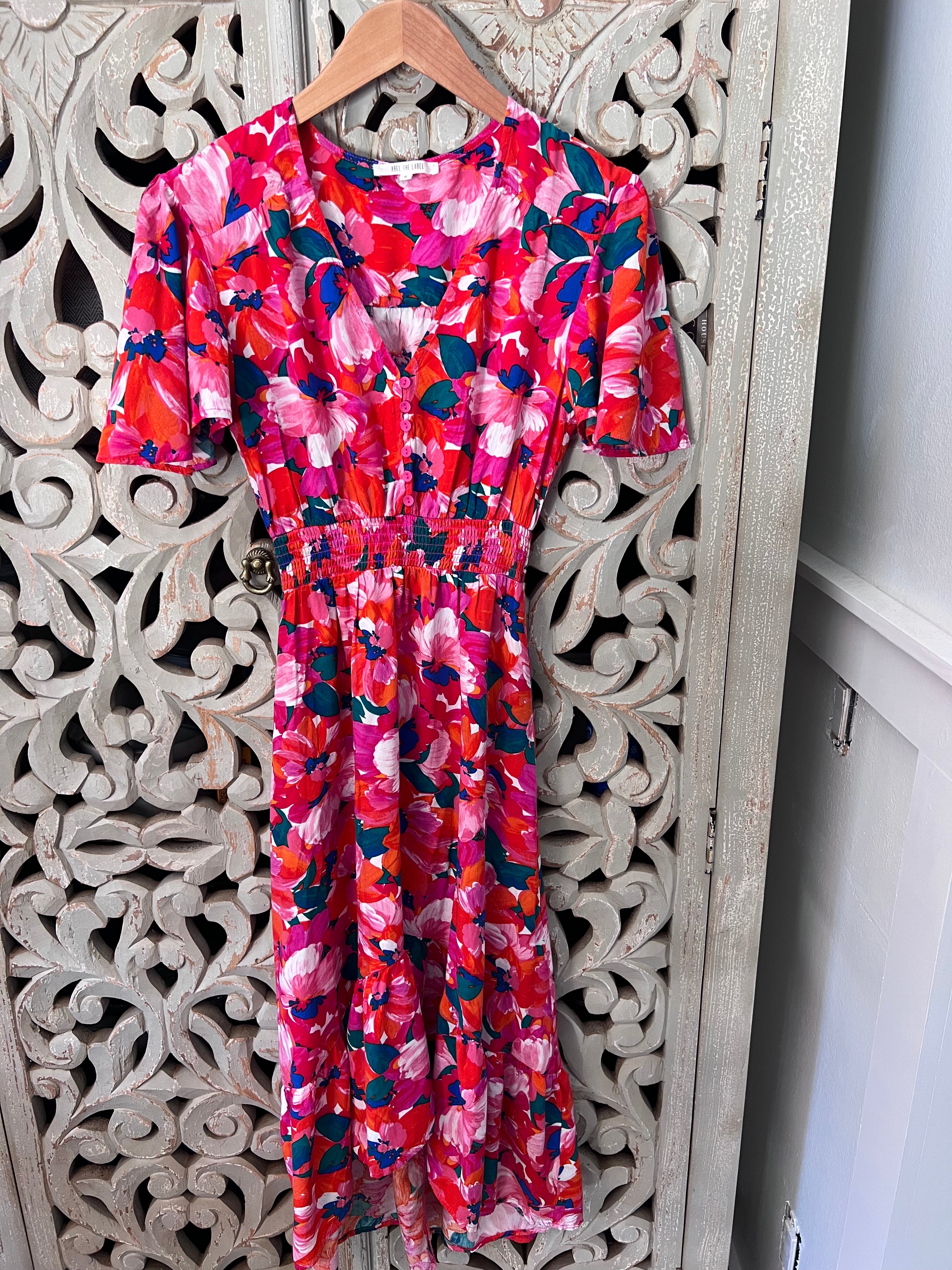 Floral Dress Size S (RESTYLE)