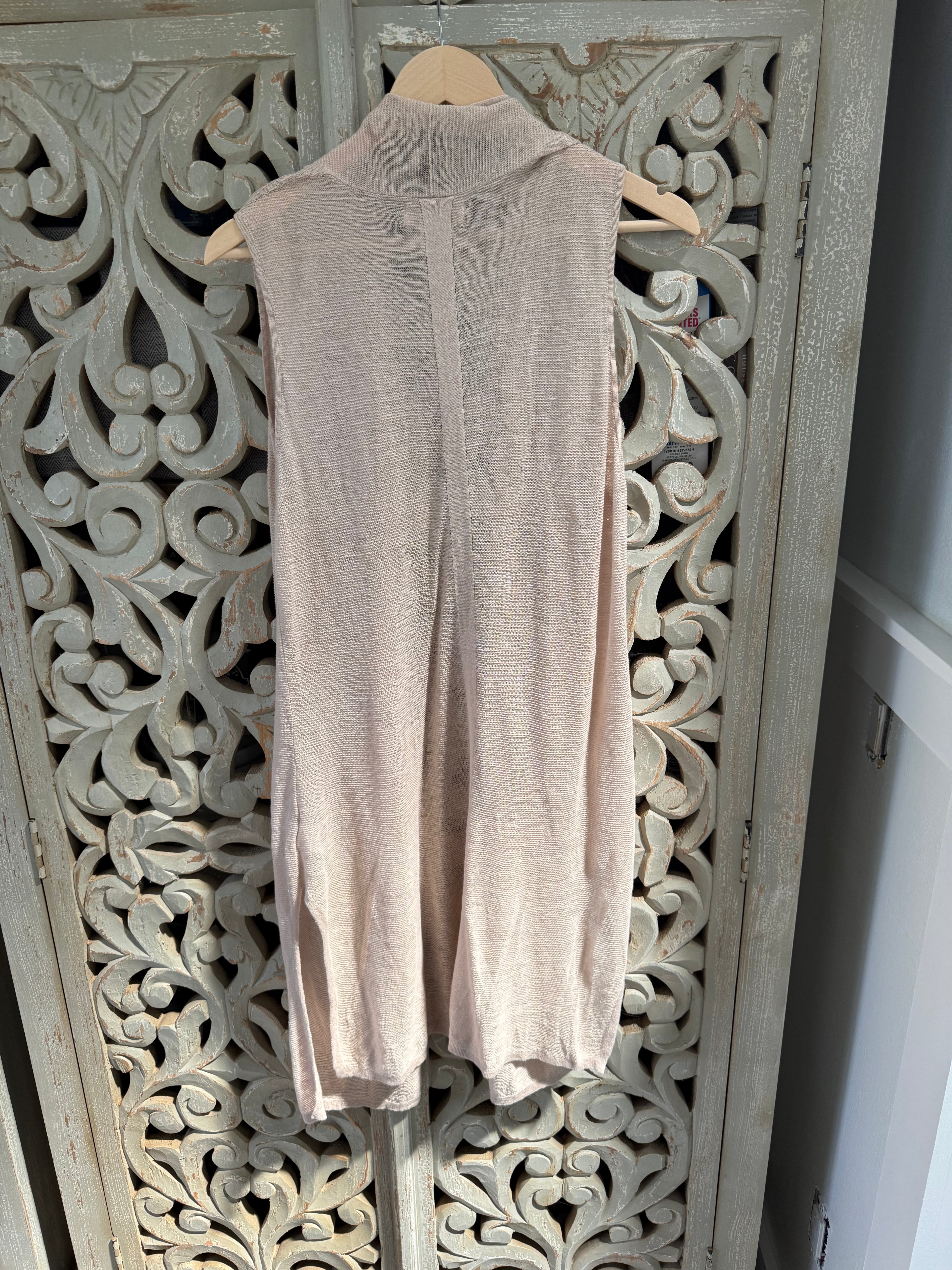 Cream Shawl Cardigan Size M (RESTYLE)